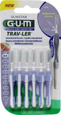 Gum Trav-ler ragers 0.6 mm lavender 6 stuks