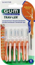 Gum Trav-ler ragers 0.9 mm oranje 6 stuks