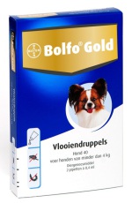 Bolfo hond druppels gold 40 2 x 0,4ml