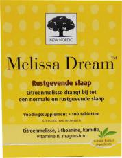 New Nordic Melissa dream 100tab