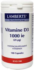 Lamberts Vitamine D 1000IE 180 capsules