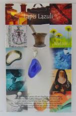Steengoed Hanger gezondheidssteen lapis lazuli 1kaart
