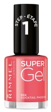 Rimmel London Nagellak super gel 032 cocktail passion 12ml