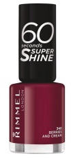 Rimmel London Nagellak 60sec 340 Berries And Cream 8ml