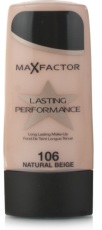 Max Factor Foundation Lasting Performance Natural Beige 106 1 stuk