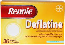 Rennie Deflatine 36 kauwtabletten 