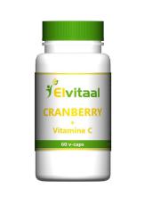 Elvitaal Cranberry + 60 mg vitamine c 60st