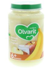 Olvarit 6m50 banaan appel yoghurt 200g