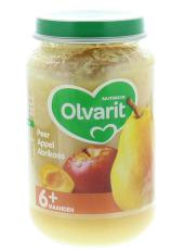 Olvarit 6m55 Peer appel abrikoos 200g