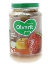 Olvarit 6m54 Appel aardbei peer 200g