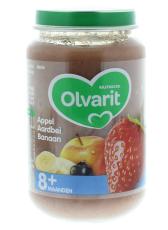 Olvarit 8m56 Appel aardbei banaan 200g