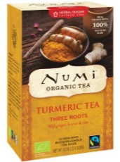 numi organic tea Turmeric Tea Three Roots 12st
