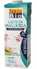 Isola Bio Amandeldrank ongezoet 1000ml