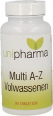 Unipharma Multi A-Z Volwassenen 90 tabletten