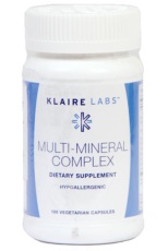 Klaire Voedingssupplementenen multi mineralen complex 100 stuks