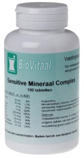 Biovitaal sensitive mineraal complex 100tb
