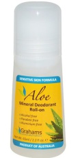 Grahams Deodorant mineral aloe 65ml
