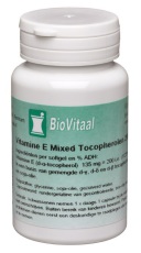VeraSupplements Vitamine E mixed Ocopherolen & Tocotri&euml;nolen 200 I.E. 100 capsules