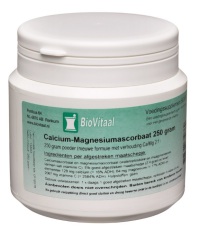 Biovitaal Calcium Magnesiumascorbaat Poeder 250 Gram
