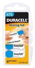 Duracell Gehoorbatterijen Easytab Blauw 675 6 stuks