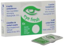 Eye Fresh Zachte Maandlenzen -6.00 6 Stuks