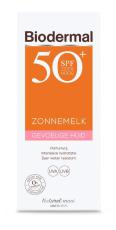 Biodermal Zonnebrand Melk Gevoelige Huid SPF50+ 200ml