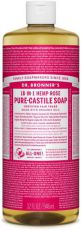 Dr Bronners Liquid soap rose 240ml