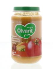 Olvarit 6m07 tomaat rundvlees Aardappel Wortel 200g