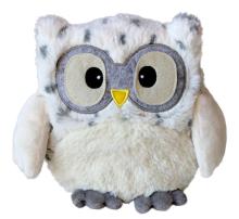 Warmies Sneeuwuil Magnetronknuffel 1 stuk