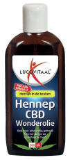 Lucovitaal Hennep CBD Wonderolie 200ml