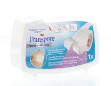 3M Transpore Hechtpleister 5 m x 2.5 cm 1 stuk