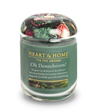 Heart & Home Grote Geurkaars - Oh Denneboom! 1st