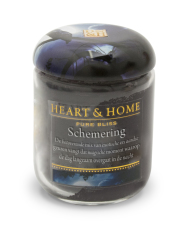 Heart & Home Middelgrote Geurkaars- Schemering 1st