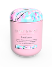 Heart & Home Grote Geurkaars - Roze Bloesem 1st