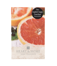 Heart & Home Geursachet - Frisse Grapefruit & Zwarte Bessen 1st