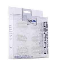 ToyJoy Power Penis Sleeve Set Clear 1st