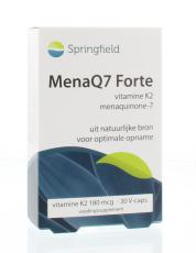 Springfield Menaq7 Forte Vitamine K2 180 Mcg 30 Capsules