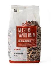 De Halm Vruchtenmuesli eko 6 x 750g