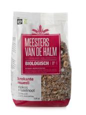 De Halm Krokante Muesli Kokos Hazelnoot 500g