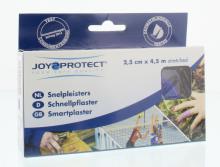 Joy2protect Snelpleisters blauw 2.5 cm x 4.5 m 2rol
