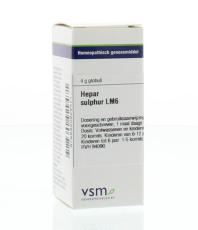 VSM Hepar sulphur LM6 4g