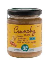 Terrasana Pindakaas crunchy met zeezout 250g