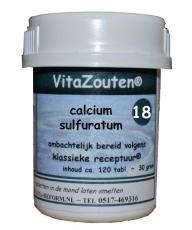 Vita Reform Calcium Sulfuratum VitaZout Nr. 18 120 Tabletten