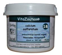 Vita Reform Calcium sulfuratum VitaZout Nr. 18 360tb