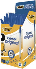 Bic Cristal pennen blauw doos 50st