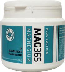 Mag365 Magnesium Poeder Calcium & Citroenzuur 210g