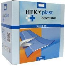 Hekaplast Dispenser 5 m x 6 cm detectable 1 Stuk