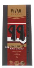 Vivani Chocolade dark 99% 10 x 80g