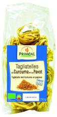Primeal Tagliatelle kurkuma papaver 250G