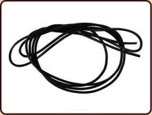 Ruben Robijn Leren koord zwart rond 1st